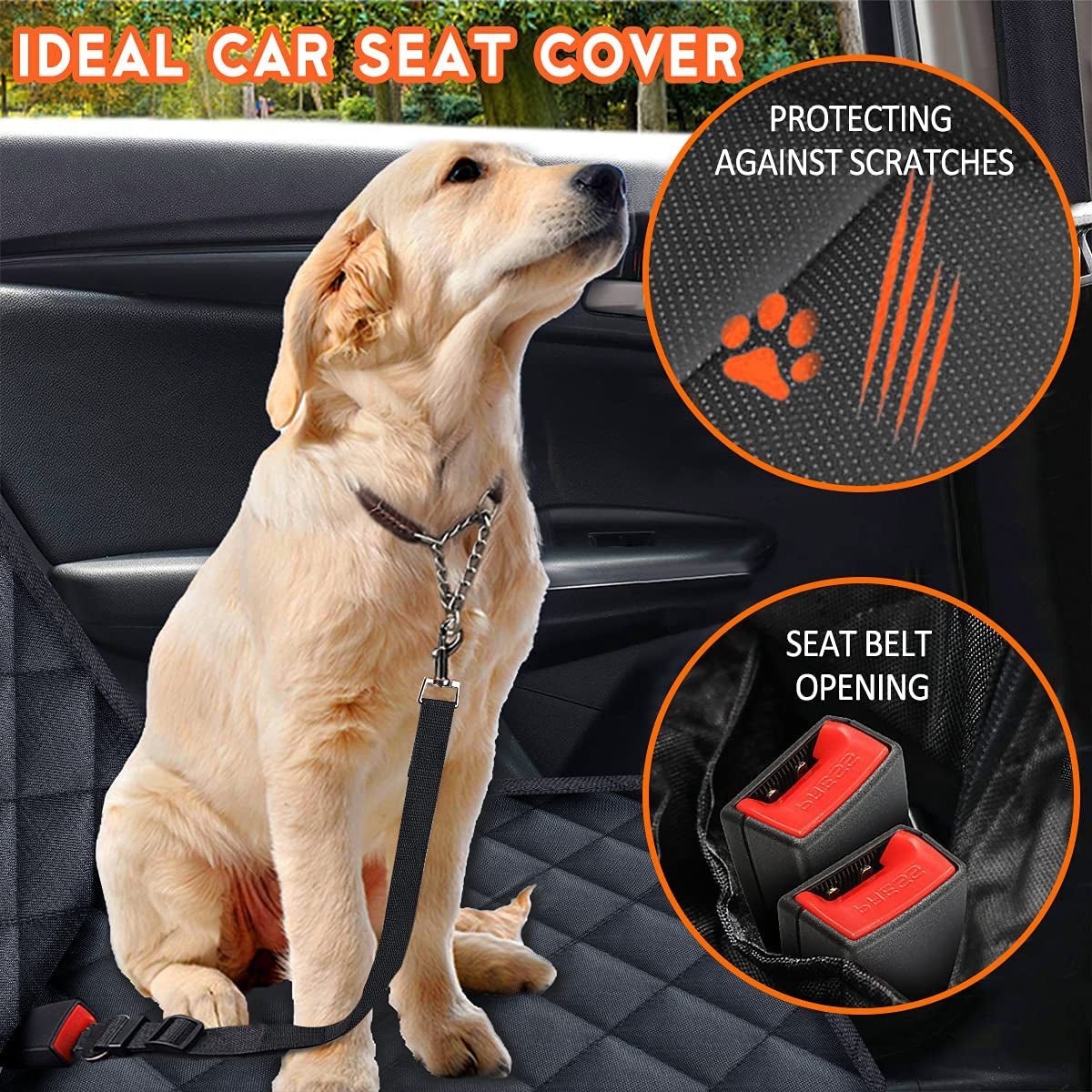 PawGuard Dog Car Seat Cover - Pet Jungle