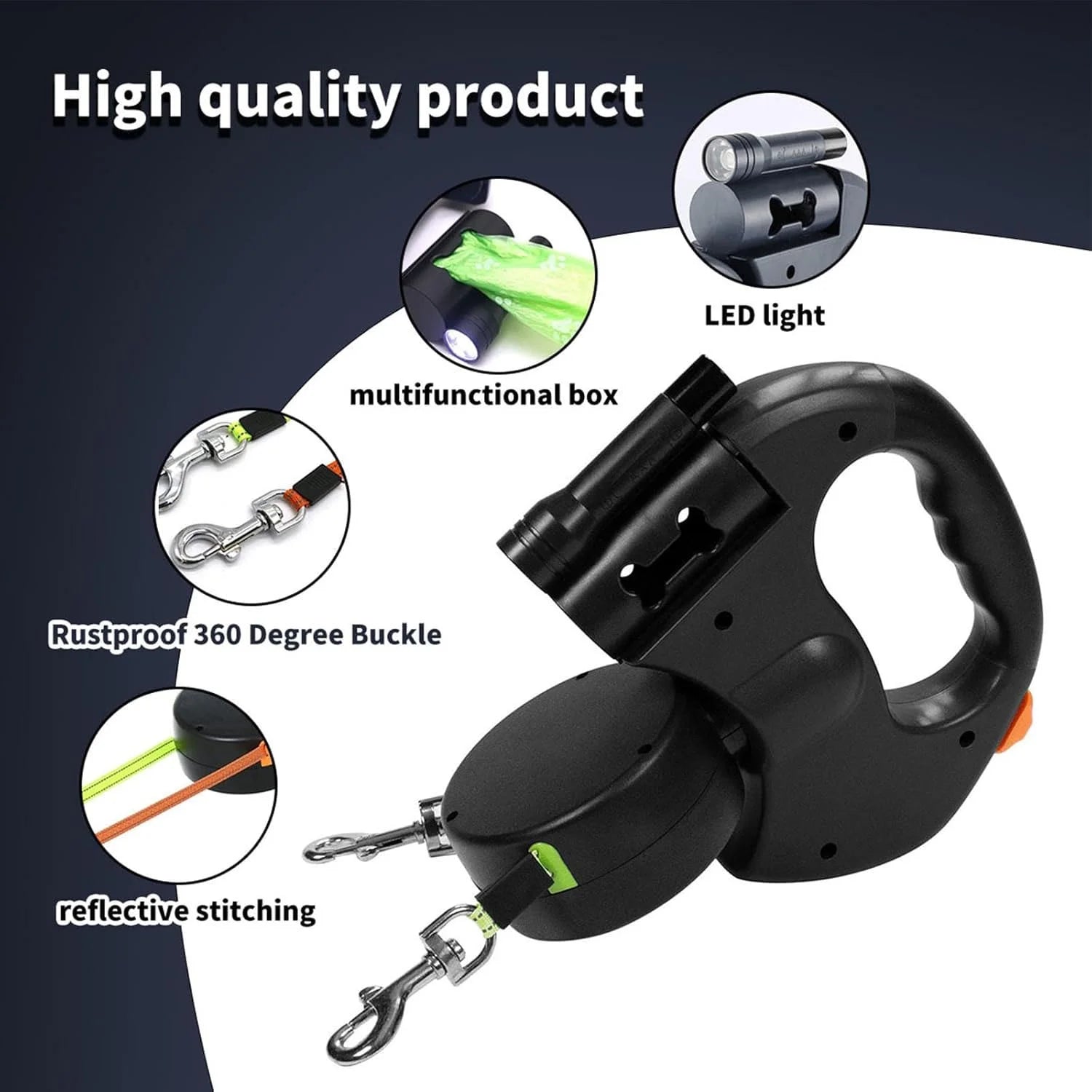 Tangle - Free Dual Dog Leash - Pet Jungle
