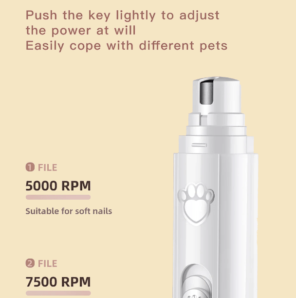 Gentle Paws Nail Grinder™ - Pet Jungle