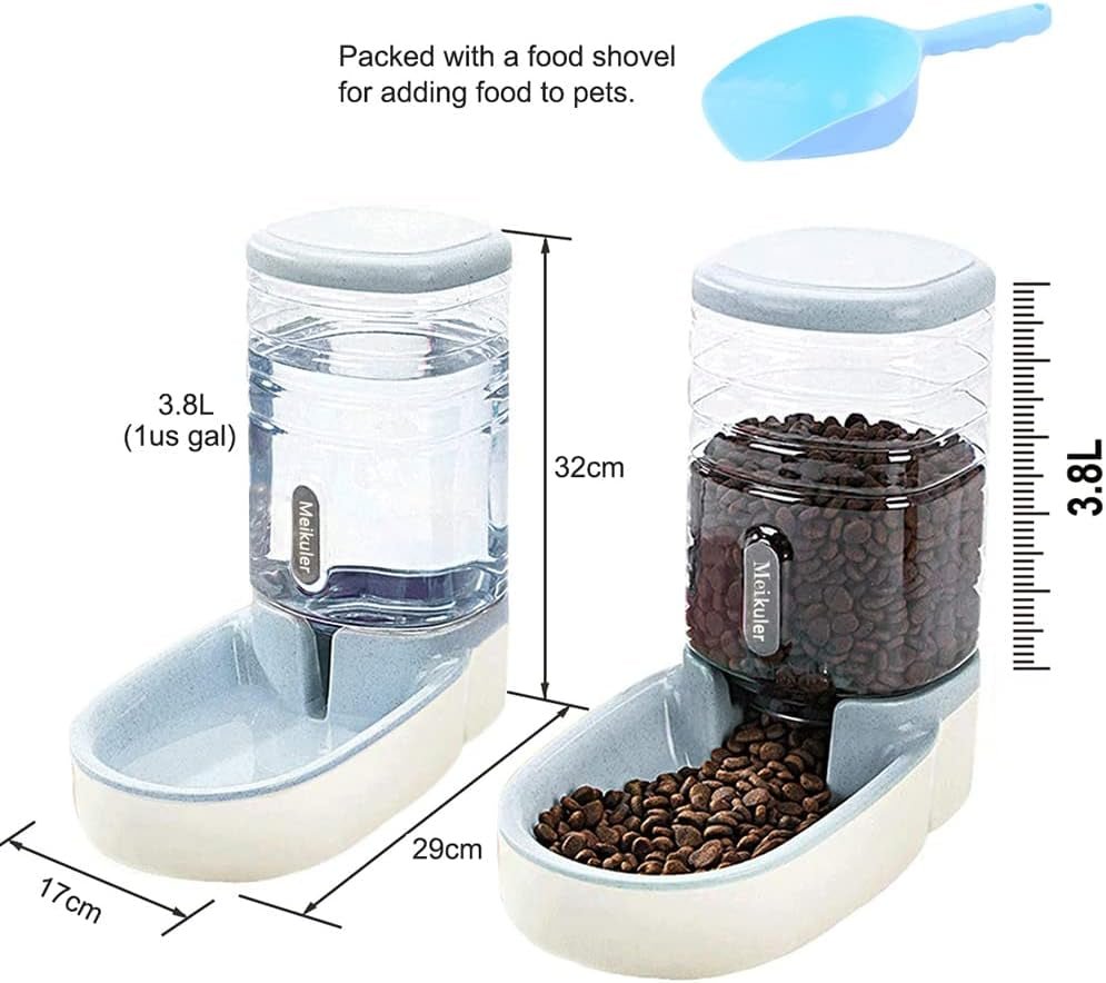 Automatic Pet Food and Water Dispenser - Pet Jungle