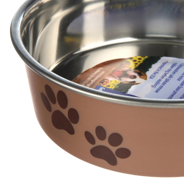 Bella Bowl Small Champagne, 1.0 CT - Pet Jungle