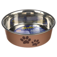 Bella Bowl Small Champagne, 1.0 CT - Pet Jungle