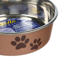 Bella Bowl Small Champagne, 1.0 CT - Pet Jungle