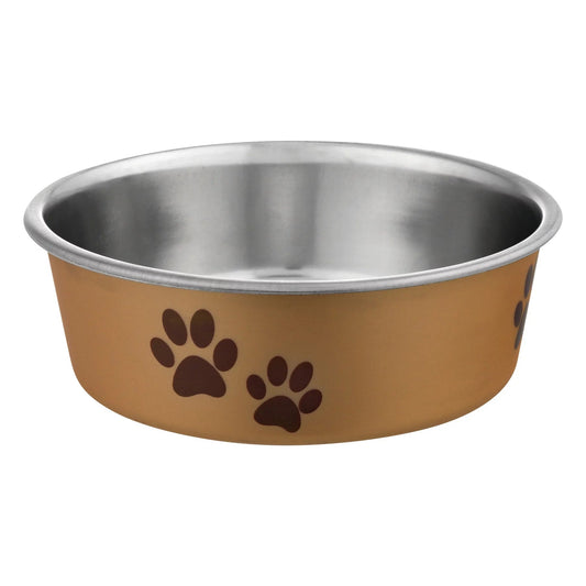 Bella Bowl Small Champagne, 1.0 CT - Pet Jungle