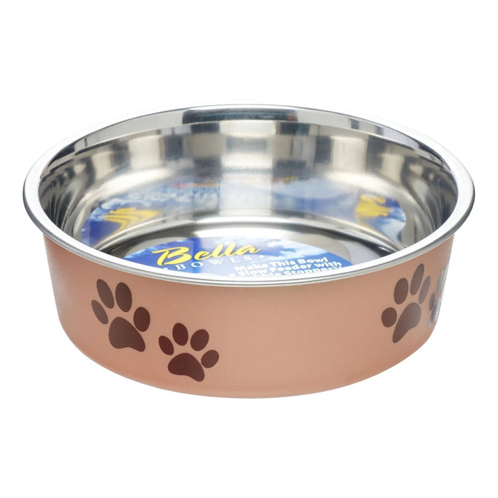 Bella Bowl Small Champagne, 1.0 CT - Pet Jungle
