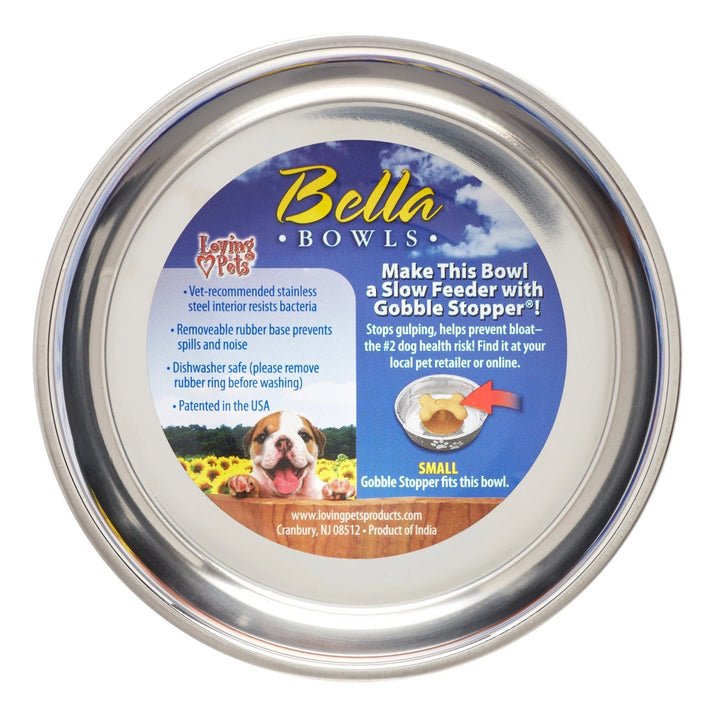 Bella Bowl Small Champagne, 1.0 CT - Pet Jungle